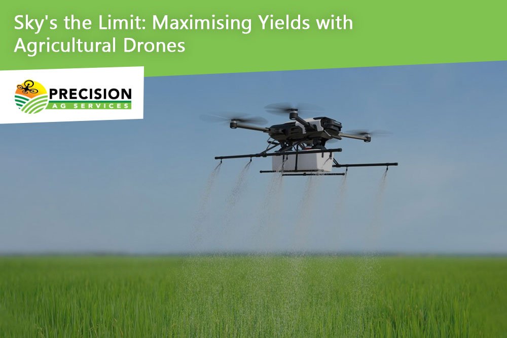 Sky's the Limit Maximising Yields with Agricultural Drones